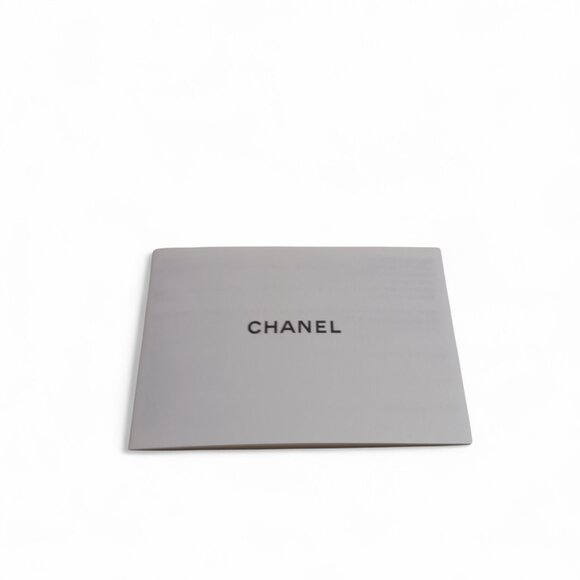 Chanel Drawstring Dust Bag w/ Product Card & Ribbon – Black & White, 13"x8" - Picture 5 of 10
